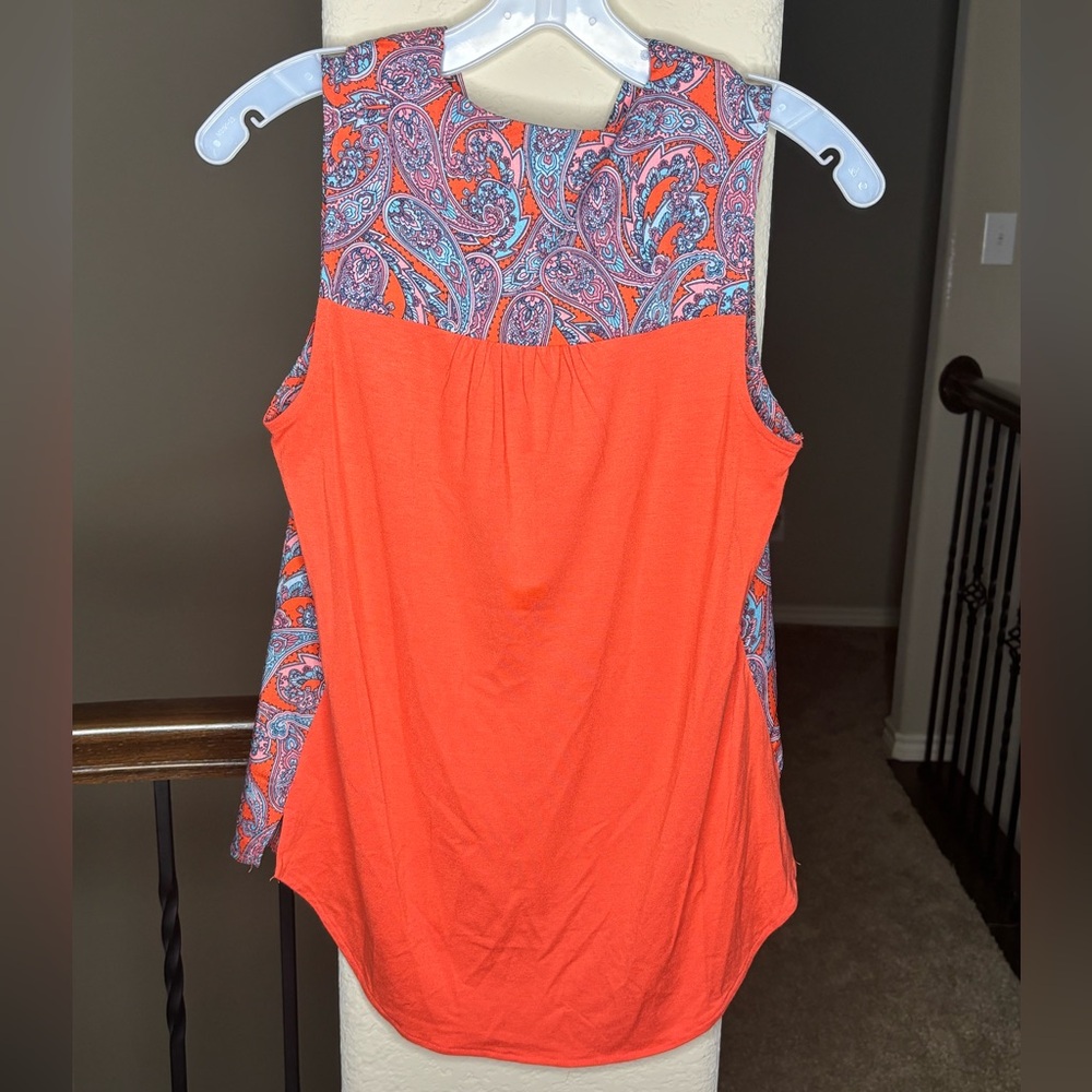 The Limited Paisley Tank Top Size S - Picture 3 of 3